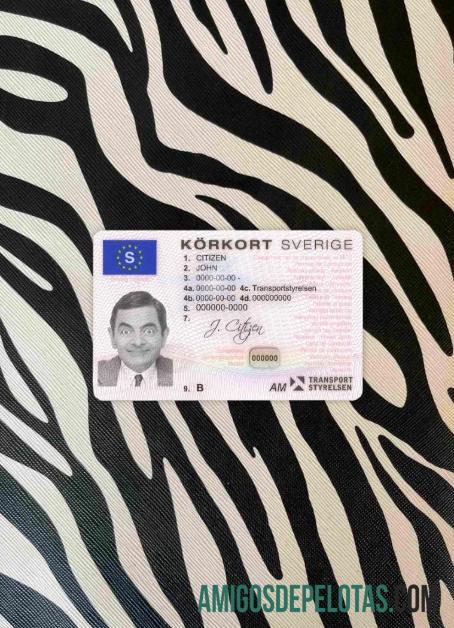 Suécia DL (2009 2016) Photolook FRENTE amostra